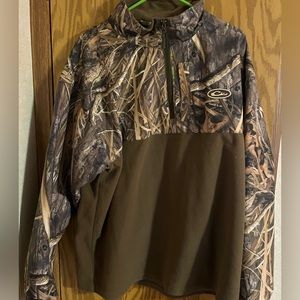 CAMOUFLAGE DRAKE COAT